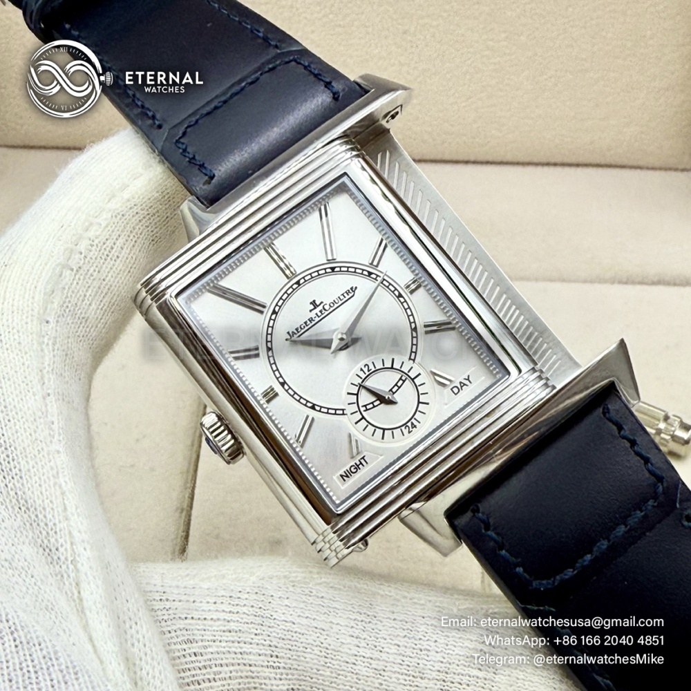 JAEGER-LECOULTRE - Reverso Tribute Small Seconds SS/LE Blue MGF A854A