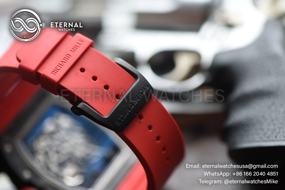 RICHARD MILLE - ETERNAL WATCHES ULTRA MOD 99.9% RM055 Bubba Watson NTPT Red