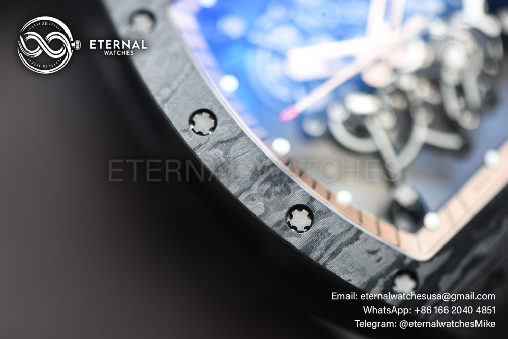 RICHARD MILLE - ETERNAL WATCHES ULTRA MOD 99.9% RM055 Bubba Watson NTPT Black