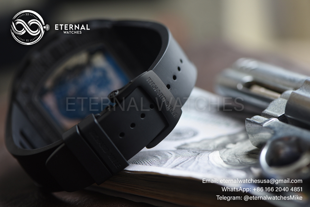 RICHARD MILLE - ETERNAL WATCHES ULTRA MOD 99.9% RM055 Bubba Watson NTPT Black