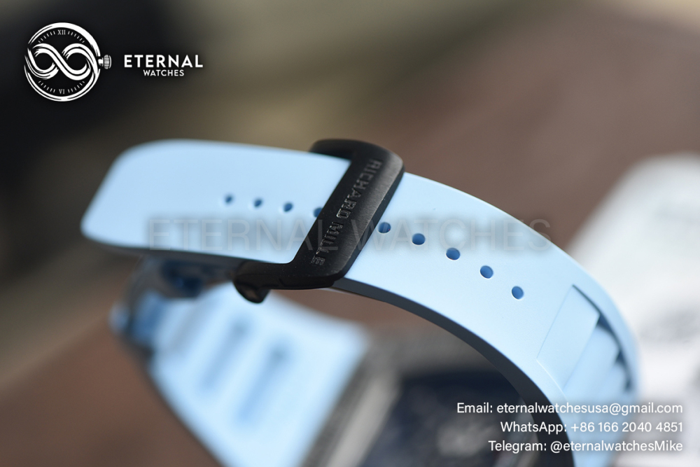 RICHARD MILLE - ETERNAL WATCHES ULTRA MOD 99.9% RM055 Bubba Watson NTPT Blue
