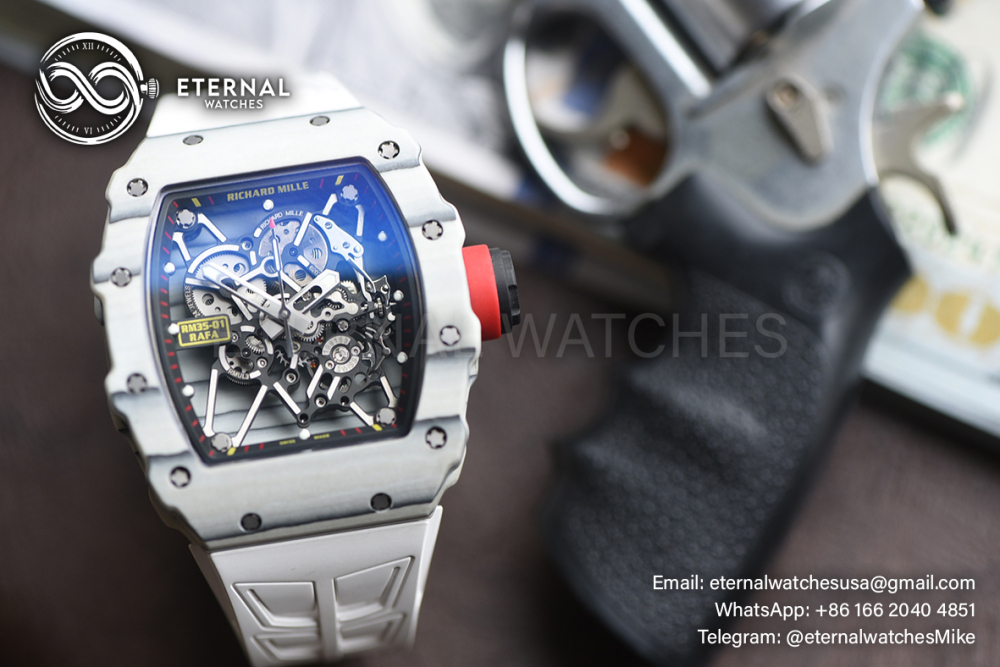 RICHARD MILLE - ETERNAL WATCHES ULTRA MOD 99.9% RM35-01 White NTPT