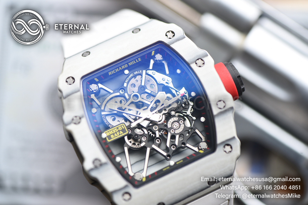RICHARD MILLE - ETERNAL WATCHES ULTRA MOD 99.9% RM35-01 White NTPT