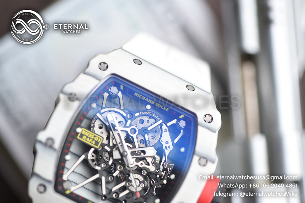 RICHARD MILLE - ETERNAL WATCHES ULTRA MOD 99.9% RM35-01 White NTPT