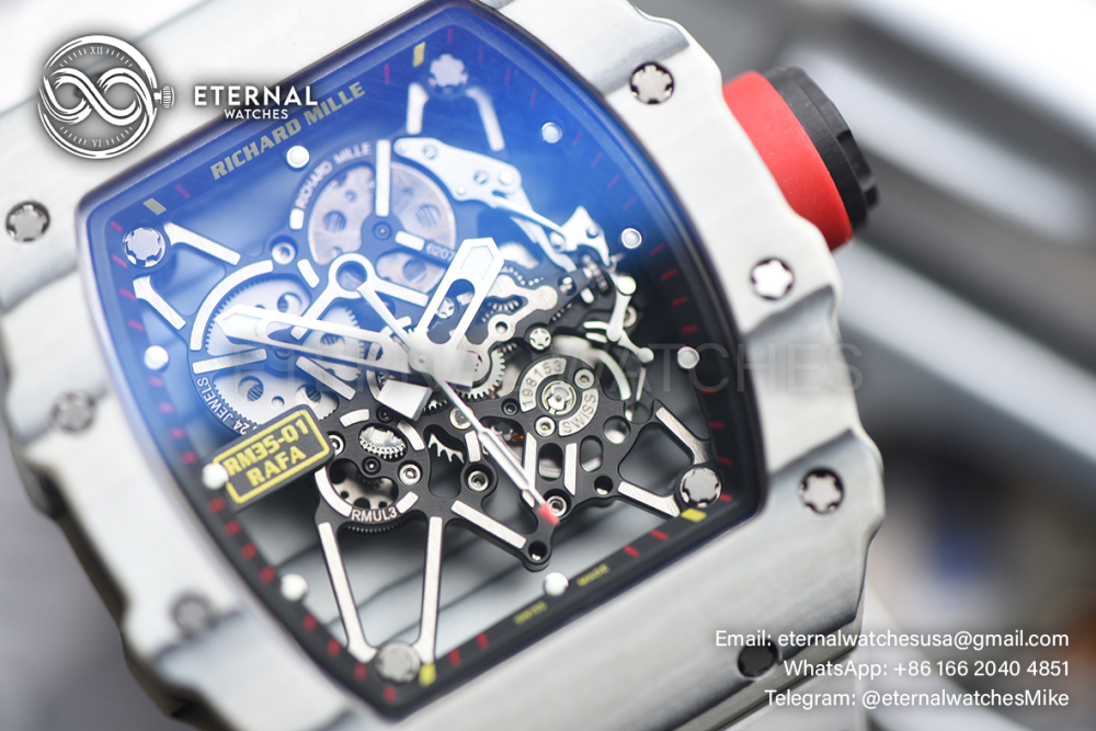 RICHARD MILLE - ETERNAL WATCHES ULTRA MOD 99.9% RM35-01 White NTPT