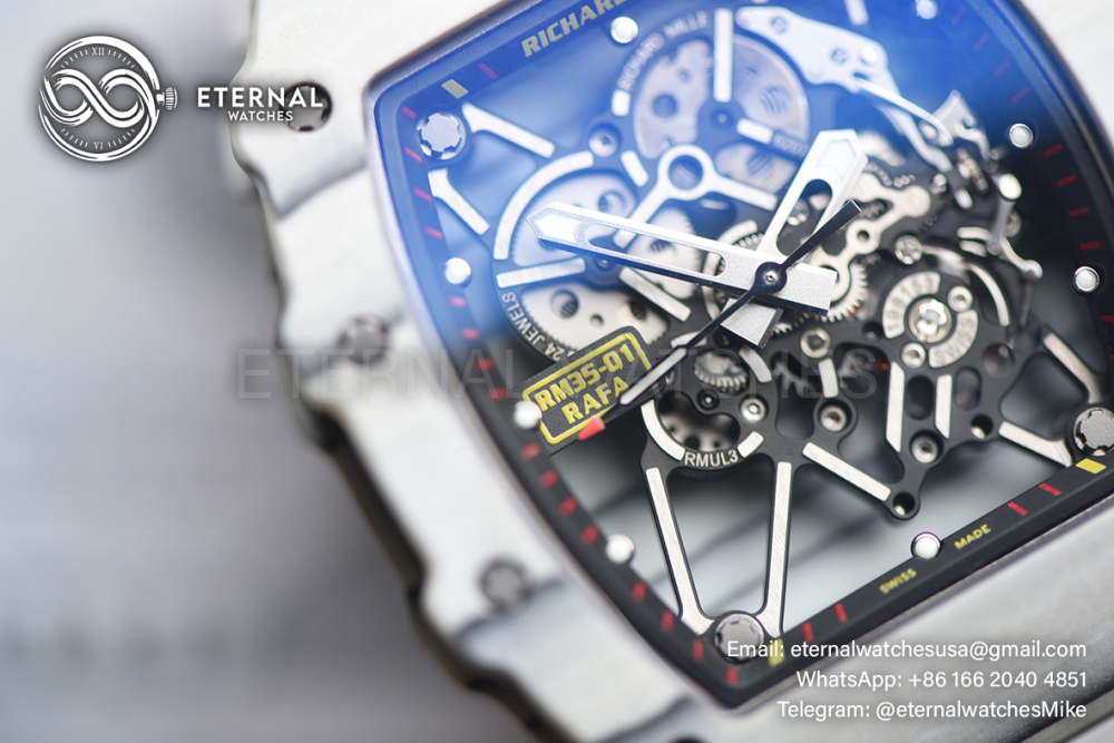 RICHARD MILLE - ETERNAL WATCHES ULTRA MOD 99.9% RM35-01 White NTPT