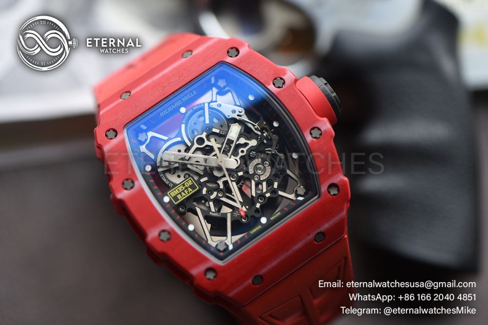RICHARD MILLE - ETERNAL WATCHES ULTRA MOD RM35-02 Red NTPT