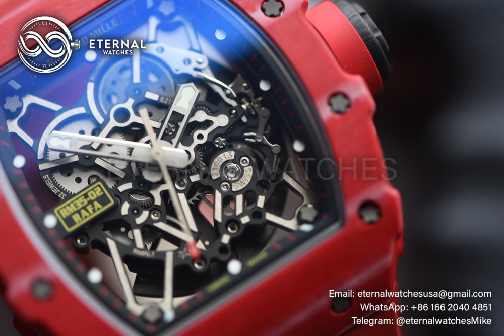RICHARD MILLE - ETERNAL WATCHES ULTRA MOD RM35-02 Red NTPT