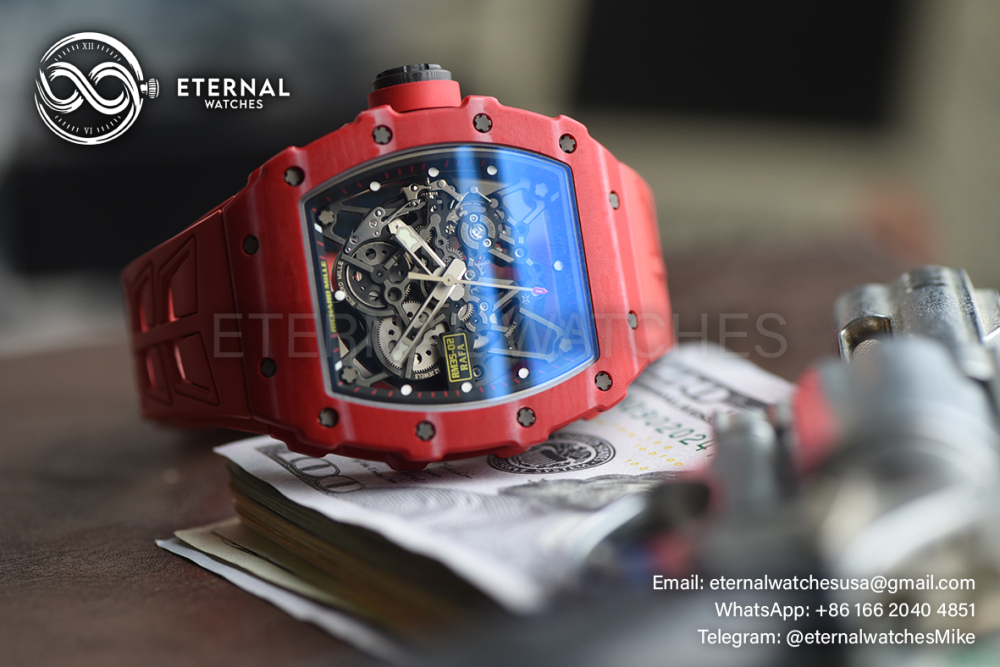 RICHARD MILLE - ETERNAL WATCHES ULTRA MOD RM35-02 Red NTPT