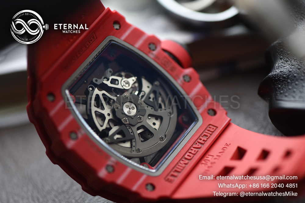 RICHARD MILLE - ETERNAL WATCHES ULTRA MOD RM35-02 Red NTPT