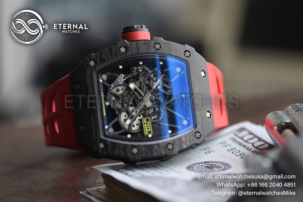 RICHARD MILLE - ETERNAL WATCHES ULTRA MOD 99.9% RM35-01 Black NTPT