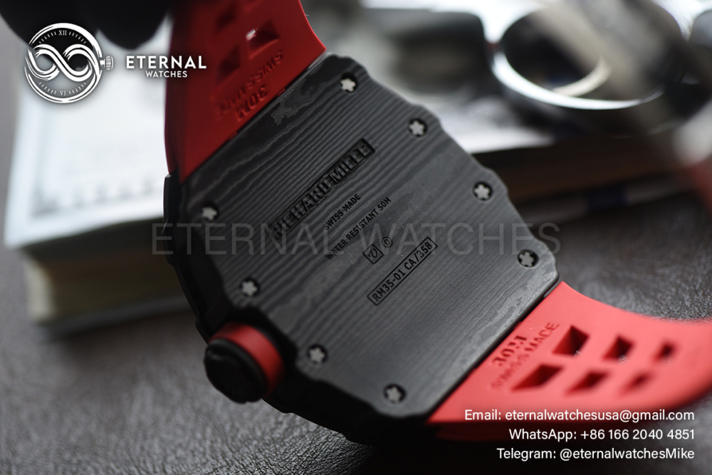 RICHARD MILLE - ETERNAL WATCHES ULTRA MOD 99.9% RM35-01 Black NTPT