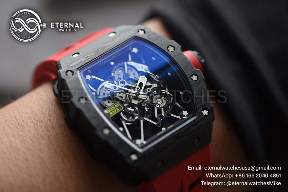 RICHARD MILLE - ETERNAL WATCHES ULTRA MOD 99.9% RM35-01 Black NTPT