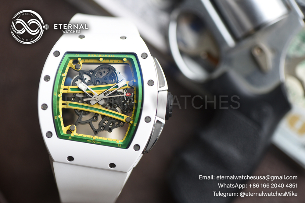 RICHARD MILLE - ETERNAL WATCHES ULTRA MOD 99% RM35-01 White Ceramic