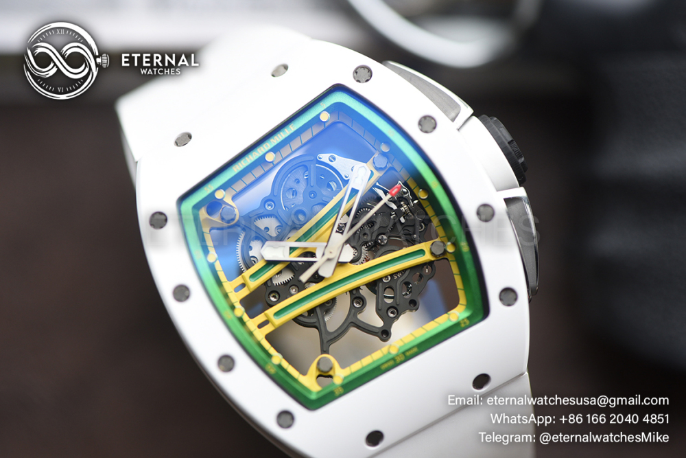 RICHARD MILLE - ETERNAL WATCHES ULTRA MOD 99% RM35-01 White Ceramic