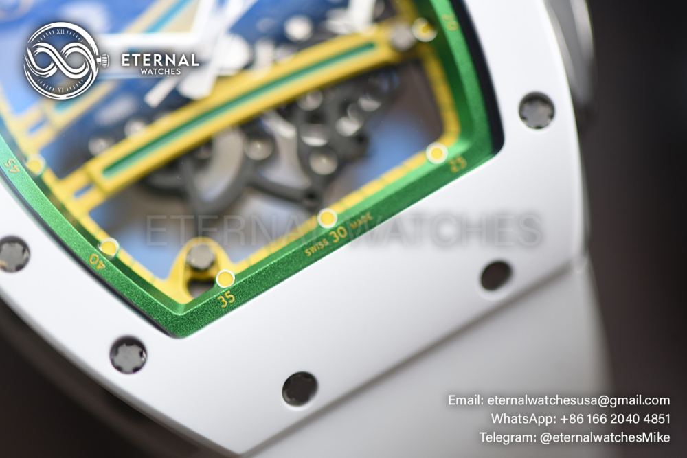 RICHARD MILLE - ETERNAL WATCHES ULTRA MOD 99% RM35-01 White Ceramic