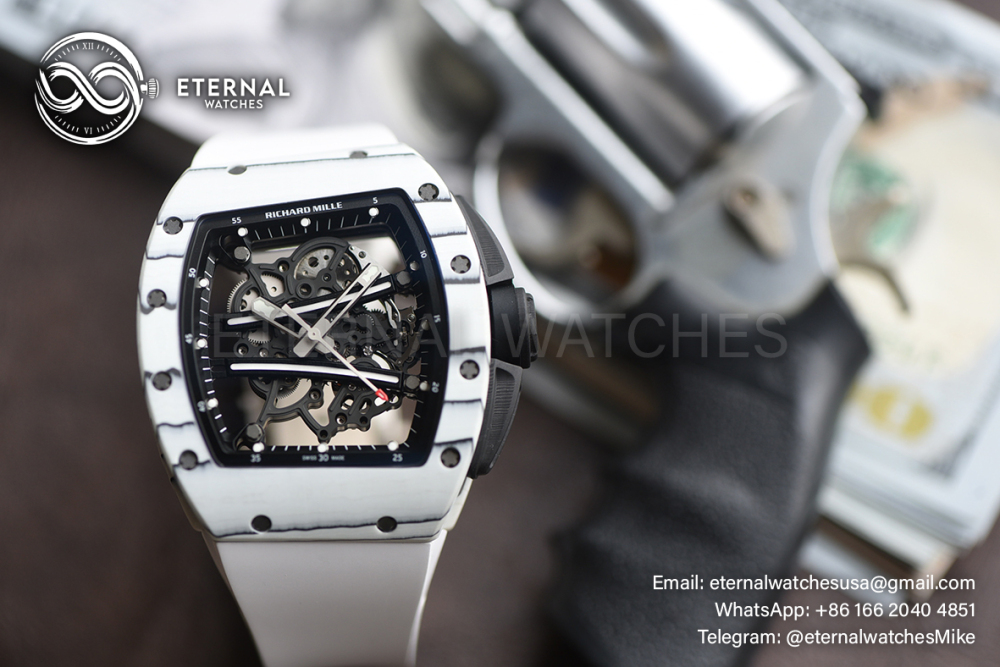 RICHARD MILLE - ETERNAL WATCHES ULTRA MOD 99% RM61-01 White NTPT