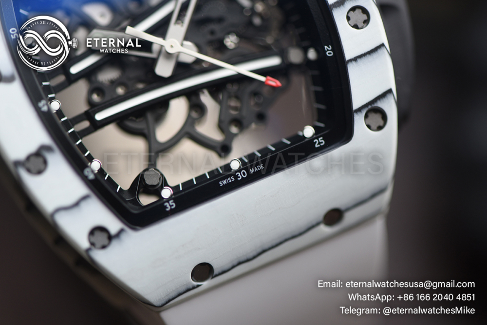 RICHARD MILLE - ETERNAL WATCHES ULTRA MOD 99% RM61-01 White NTPT