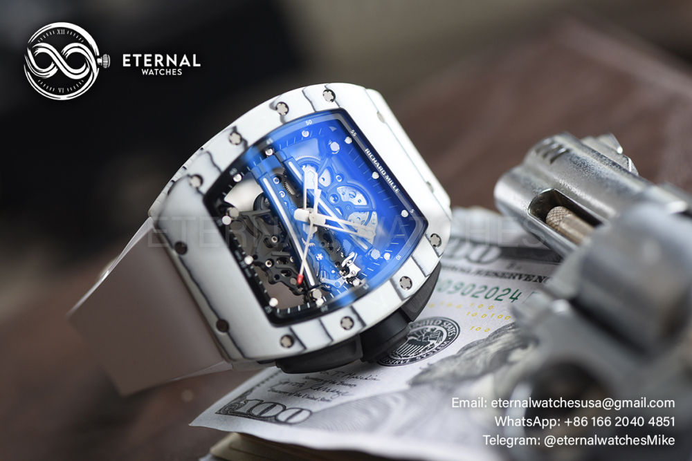 RICHARD MILLE - ETERNAL WATCHES ULTRA MOD 99% RM61-01 White NTPT