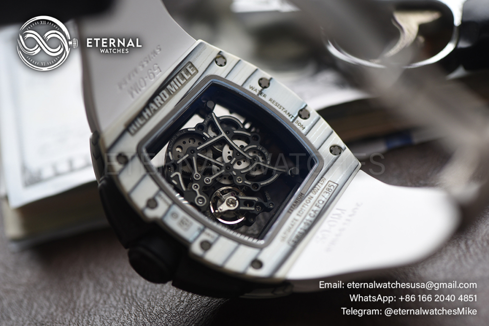 RICHARD MILLE - ETERNAL WATCHES ULTRA MOD 99% RM61-01 White NTPT