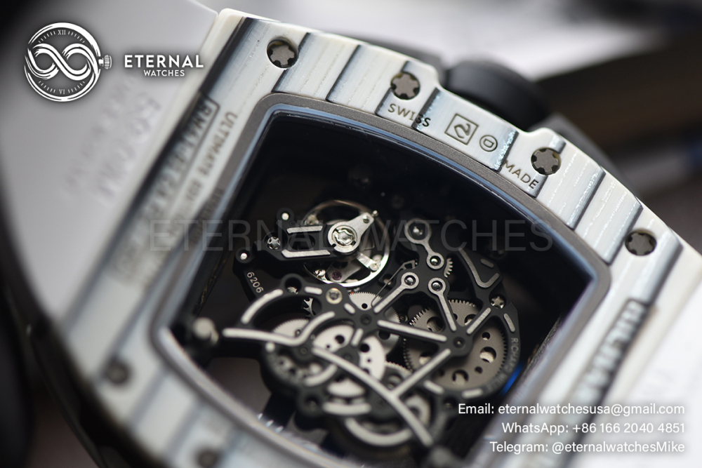 RICHARD MILLE - ETERNAL WATCHES ULTRA MOD 99% RM61-01 White NTPT