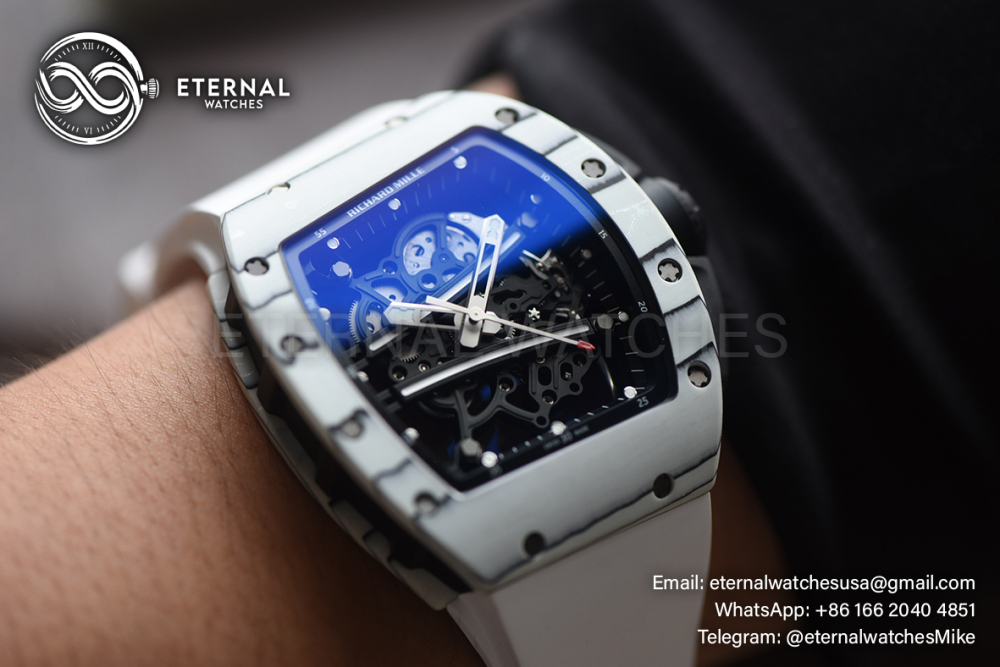 RICHARD MILLE - ETERNAL WATCHES ULTRA MOD 99% RM61-01 White NTPT