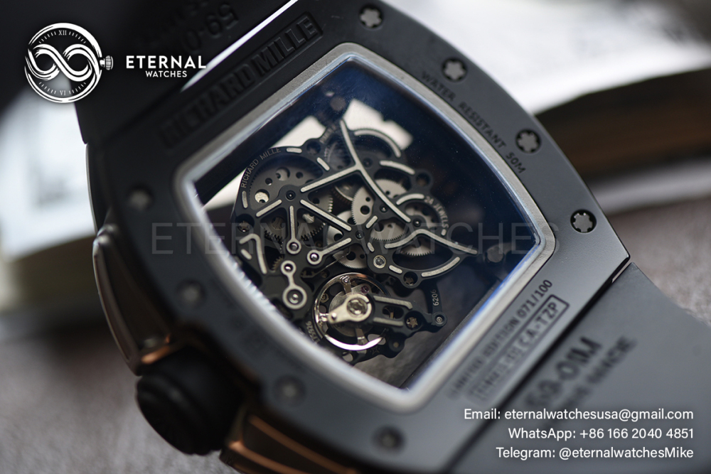 RICHARD MILLE - ETERNAL WATCHES ULTRA MOD 99% RM35-01 Black Ceramic