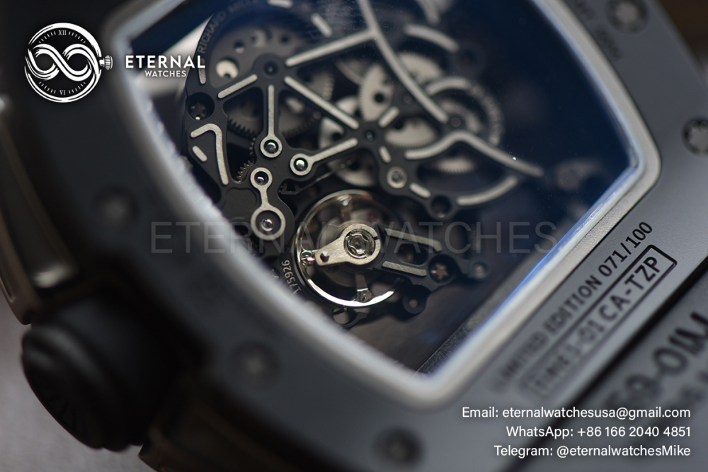 RICHARD MILLE - ETERNAL WATCHES ULTRA MOD 99% RM35-01 Black Ceramic