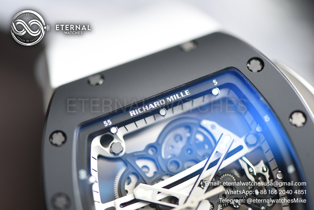 RICHARD MILLE - ETERNAL WATCHES ULTRA MOD 99% RM35-01 Black Ceramic White