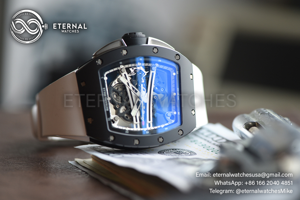 RICHARD MILLE - ETERNAL WATCHES ULTRA MOD 99% RM35-01 Black Ceramic White
