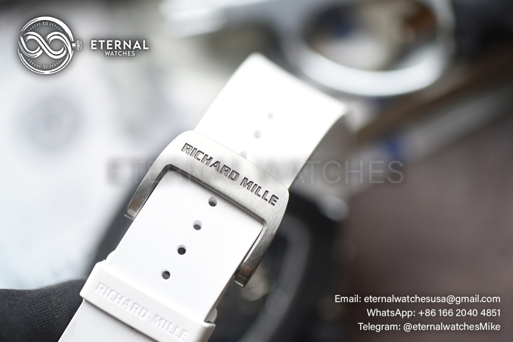 RICHARD MILLE - ETERNAL WATCHES ULTRA MOD 99% RM35-01 Black Ceramic White