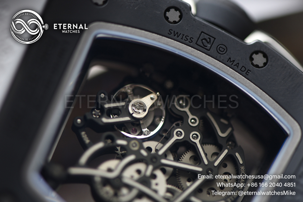 RICHARD MILLE - ETERNAL WATCHES ULTRA MOD 99% RM35-01 Black Ceramic White