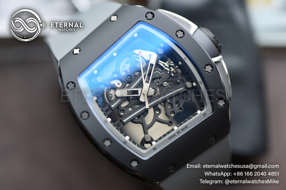 RICHARD MILLE - ETERNAL WATCHES ULTRA MOD 99% RM35-01 Black Ceramic Grey