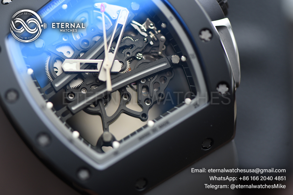 RICHARD MILLE - ETERNAL WATCHES ULTRA MOD 99% RM35-01 Black Ceramic Grey