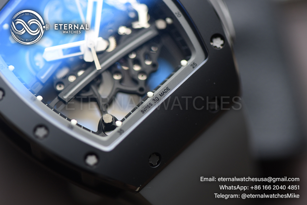 RICHARD MILLE - ETERNAL WATCHES ULTRA MOD 99% RM35-01 Black Ceramic Grey