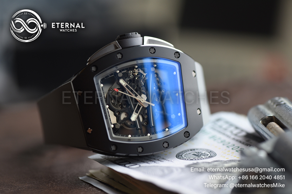 RICHARD MILLE - ETERNAL WATCHES ULTRA MOD 99% RM35-01 Black Ceramic Grey