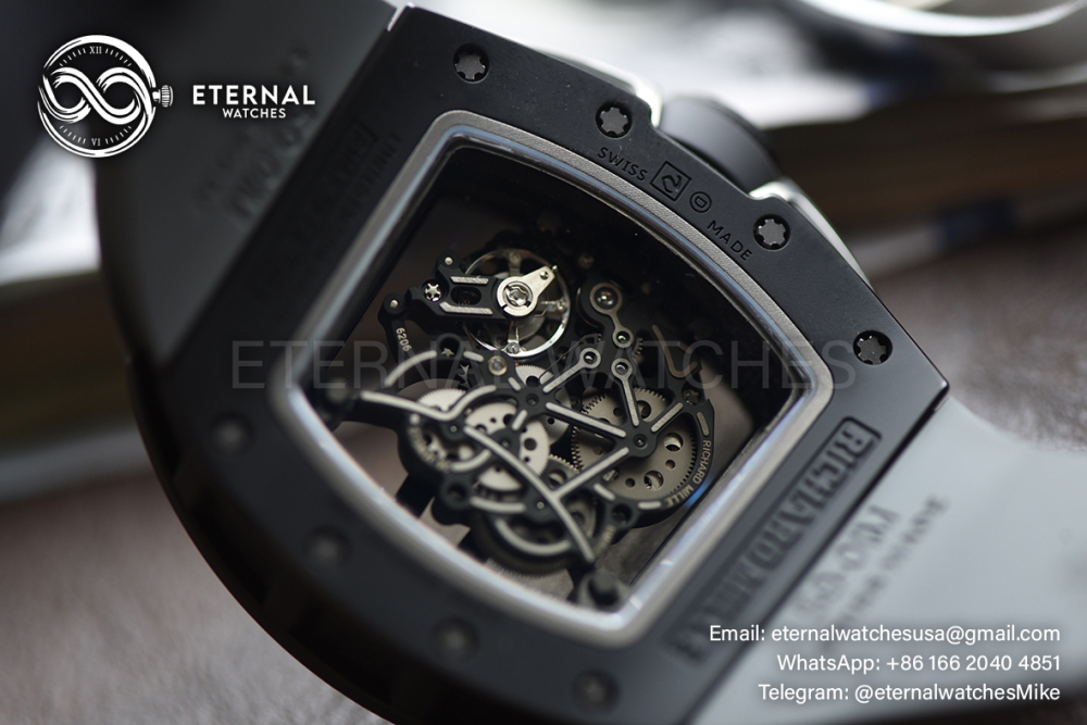 RICHARD MILLE - ETERNAL WATCHES ULTRA MOD 99% RM35-01 Black Ceramic Grey