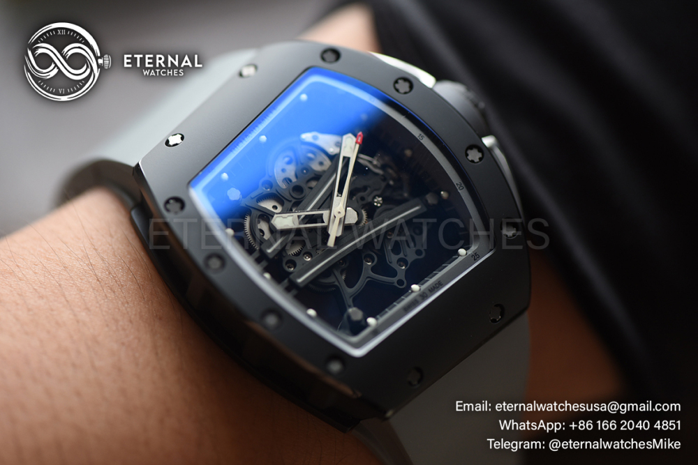 RICHARD MILLE - ETERNAL WATCHES ULTRA MOD 99% RM35-01 Black Ceramic Grey
