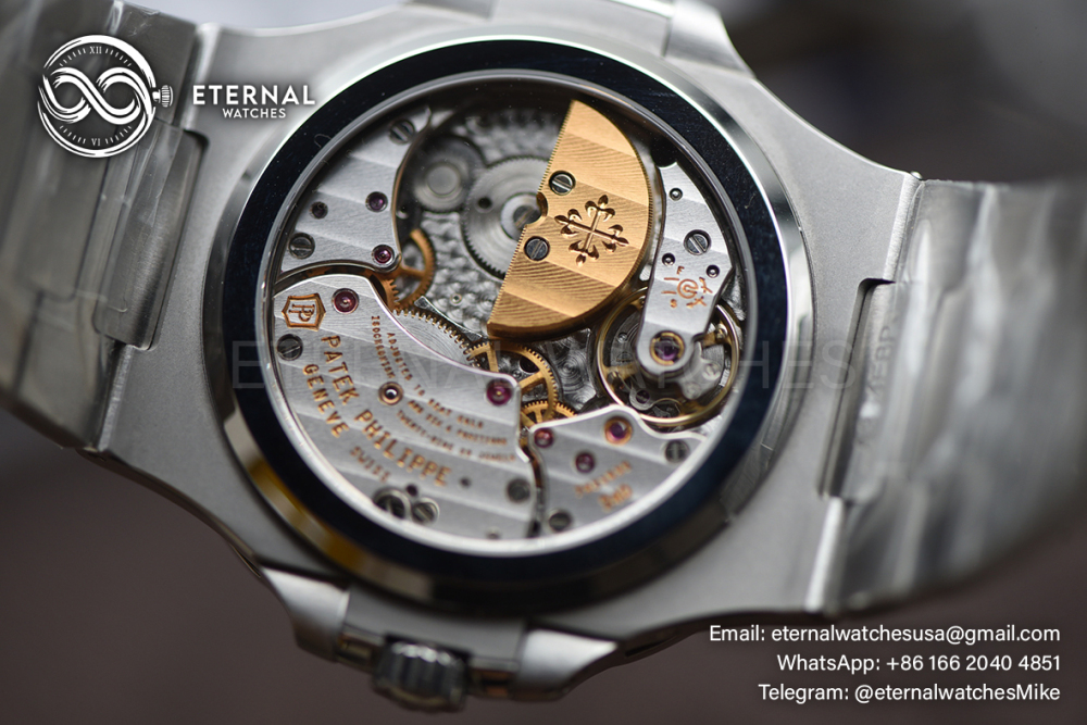 PATEK PHILIPPE - SUPER CLONE Nautilus 40mm 5712 SS/SS Blue/Stk UMI A240