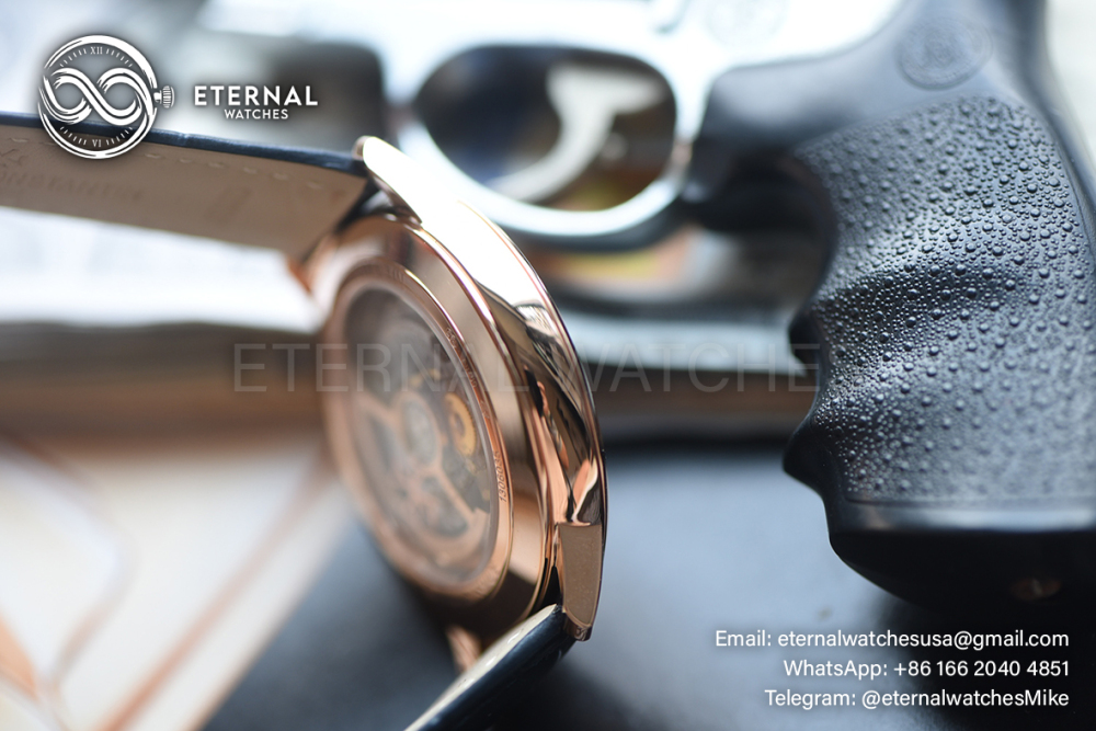 VACHERON CONSTANTIN - Patrimony 81180 RG/LE Blue Dial KZF MY9015