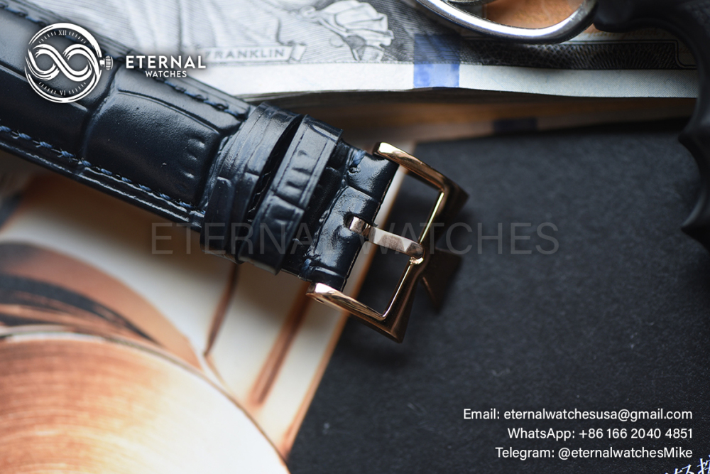 VACHERON CONSTANTIN - Patrimony 81180 RG/LE Blue Dial KZF MY9015