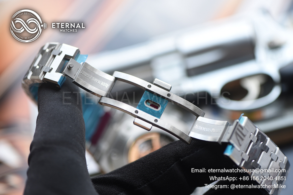 AUDEMARS PIGUET - SUPER CLONE Royal Oak 15407 41mm SS/SS Skeleton Dial DDF SA3132