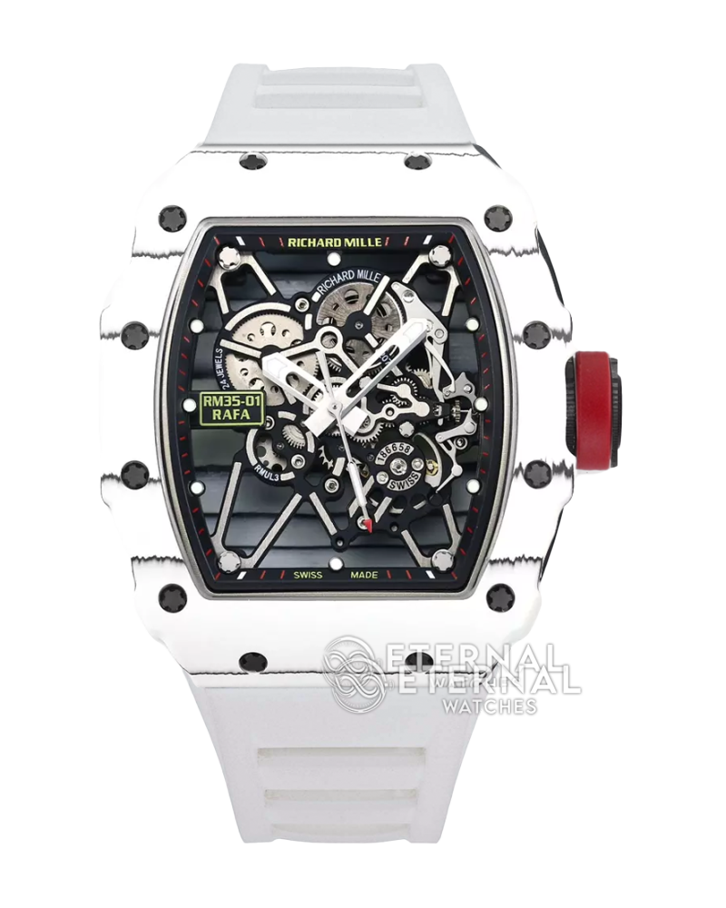 RICHARD MILLE - ETERNAL WATCHES ULTRA MOD 99.9% RM35-01 White NTPT