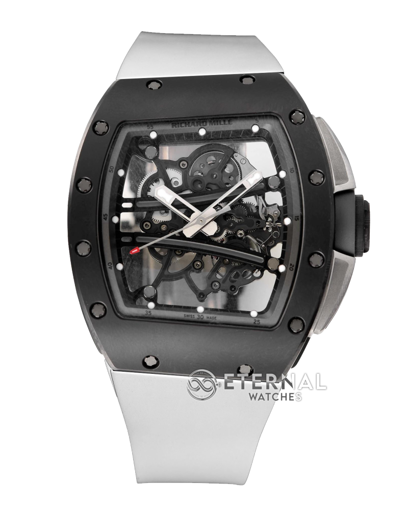 RICHARD MILLE - ETERNAL WATCHES ULTRA MOD 99% RM35-01 Black Ceramic White