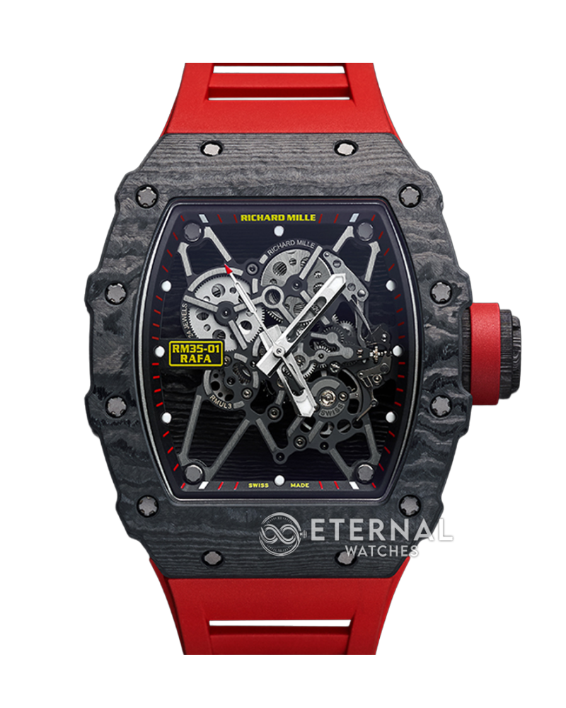 RICHARD MILLE - ETERNAL WATCHES ULTRA MOD 99.9% RM35-01 Black NTPT