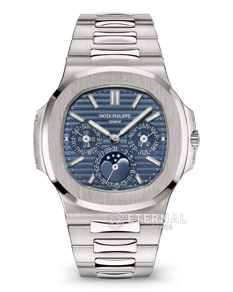 PATEK PHILIPPE - Nautilus 40mm 5740 SS/SS Blue/Stk TWF A240