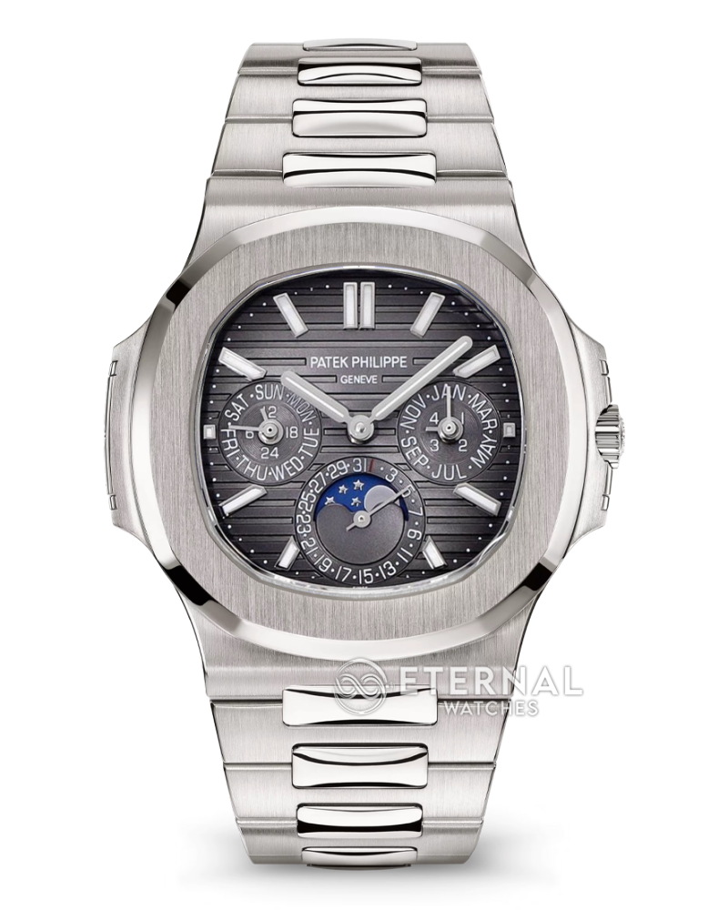 PATEK PHILIPPE - Nautilus 40mm 5740 SS/SS Grey/Stk TWF A240
