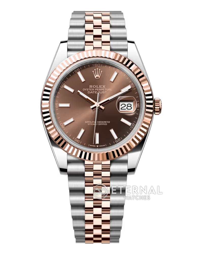 ROLEX - SUPER CLONE DateJust 126331 41mm RG Two Tone/STK Jubilee V2 VSF 3235 (Weight Adjusted)