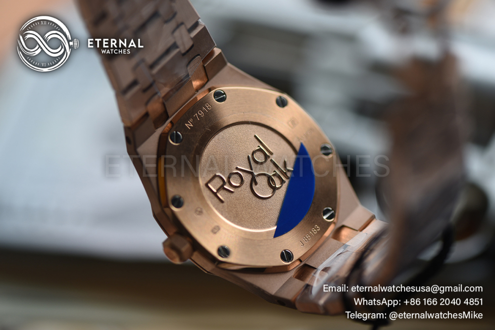 AUDEMARS PIGUET - SUPER CLONE Royal Oak Ladies 67650 33mm RG/RG Gold ZF Swiss Qtz
