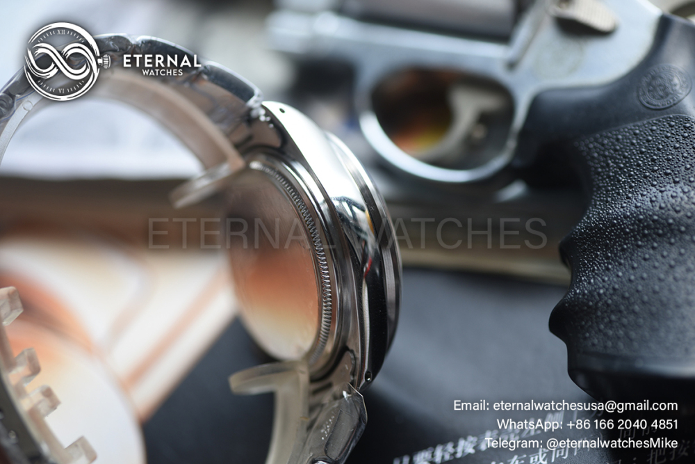 ROLEX - SUPER CLONE Daytona Retro 38mm SS/SS Black Dial Custom Manual